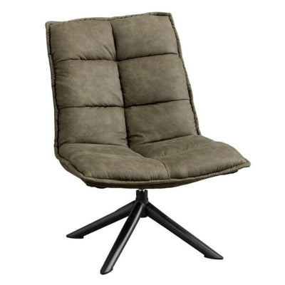 Fauteuil Lucas Microleder Army