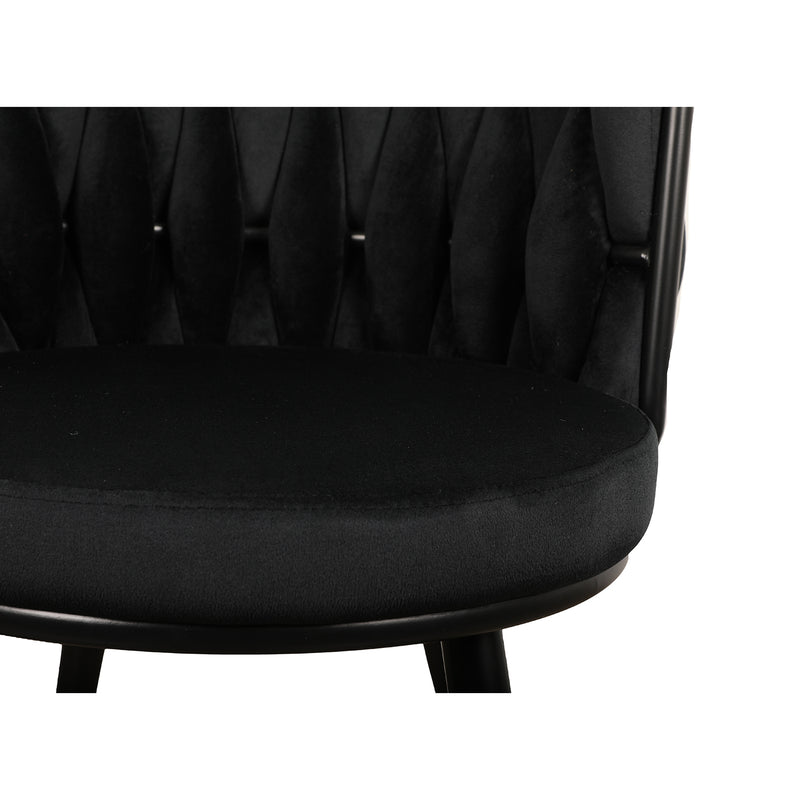 Moon chair black