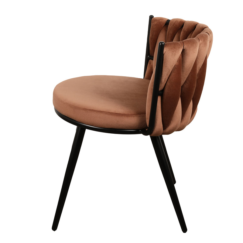 Moon chair copper