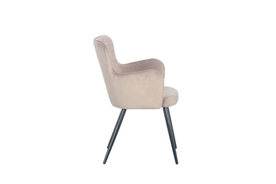 Wing chair sand white