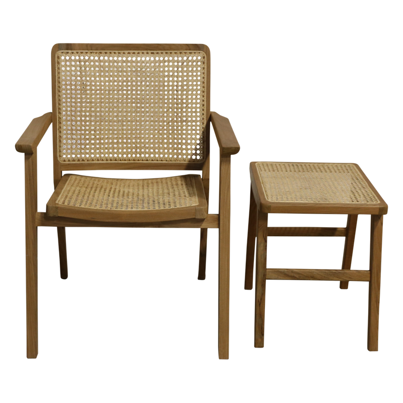 Nova dining chair with armrest
