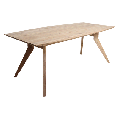 Studio teak rectangular table 180 cm