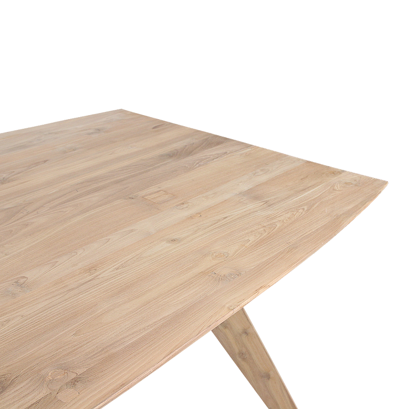 Studio teak rectangular table 240 cm