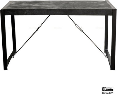 Britt dining table black 140 cm