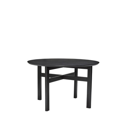 Fjord Dining Table Round Small Black