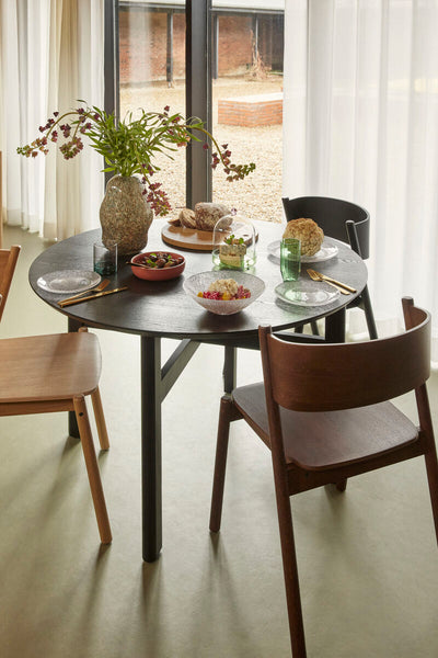 Oblique Dining Chair Natural