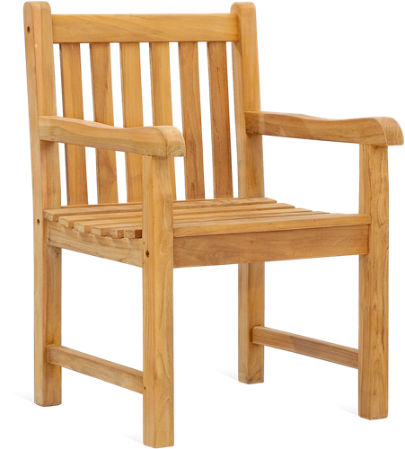 Thurmond Wooden Garden Chair 60 cm