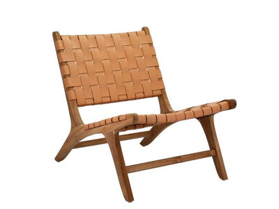 Villa Collection Marne Lounge chair 81 x 60 x 72 cm Teak