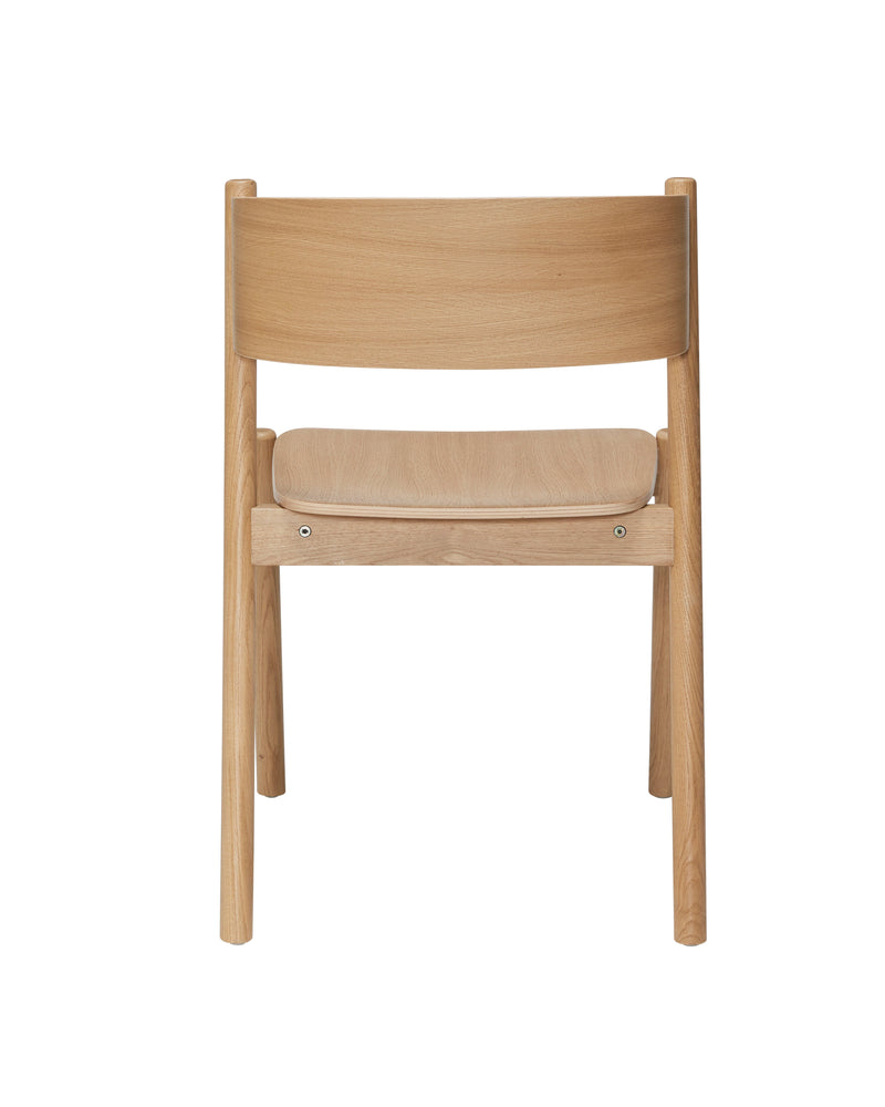 Oblique Dining Chair Natural