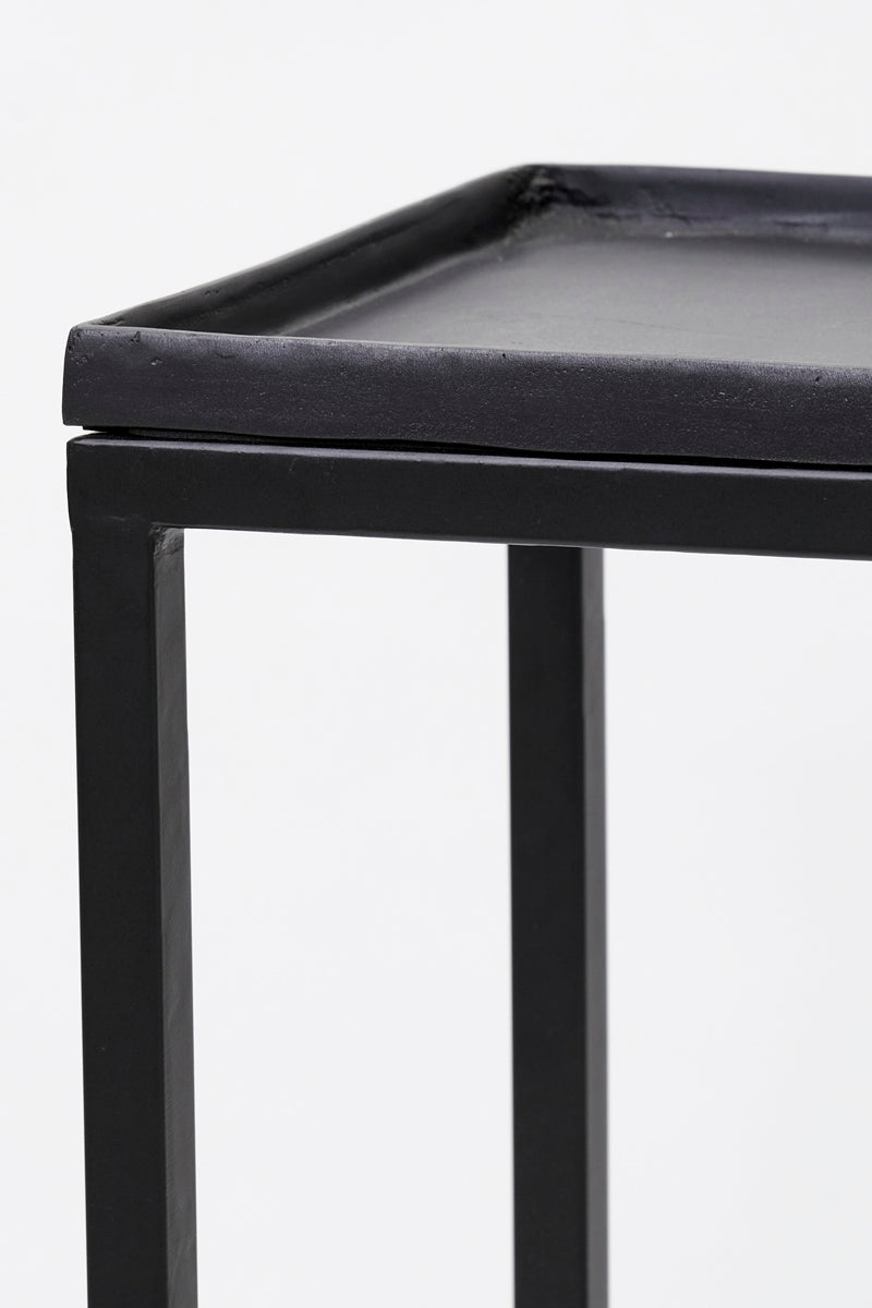 Light & Living Side table 121x35x80 cm KENDRA mat zwart