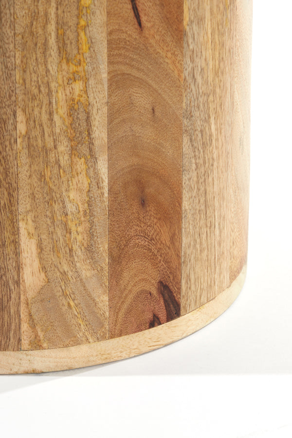 Light & Living  Bijzettafel Ø50x35 cm KALOMO hout naturel