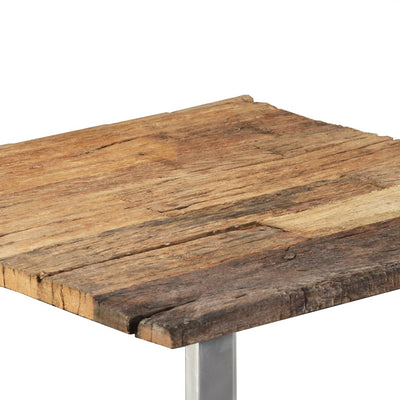 Salontafel 55x55x40 cm massief gerecycled hout