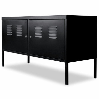 Tv-meubel 118x40x60 cm zwart