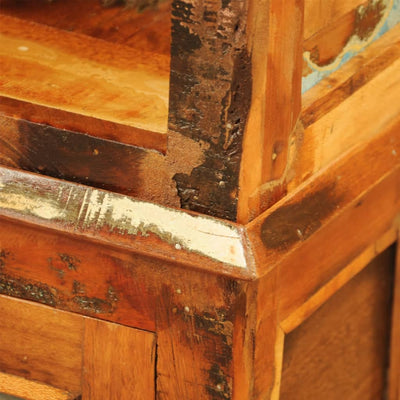 Boekenkast vintage-stijl massief gerecycled hout