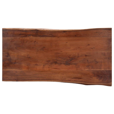 Salontafel met natuurlijke randen 115x60x40 cm acaciahout