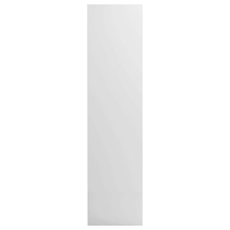 Kledingkast 50x50x200 cm spaanplaat hoogglans wit