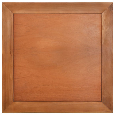 Salontafel 68x68x30 cm massief mahoniehout
