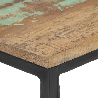Sidetable 110x35x75 cm massief gerecycled hout