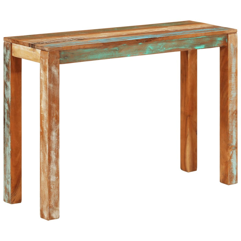 Sidetable 110x35x76 cm massief gerecycled hout