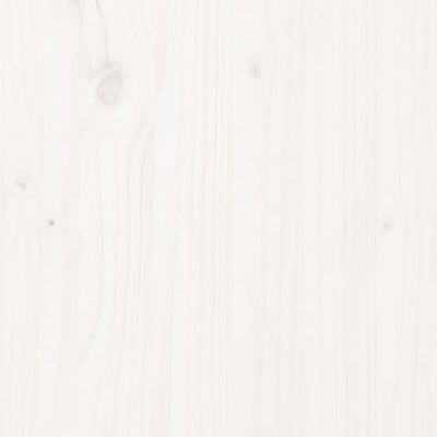 Dressoirs 2 st 31,5x34x75 cm massief grenenhout wit