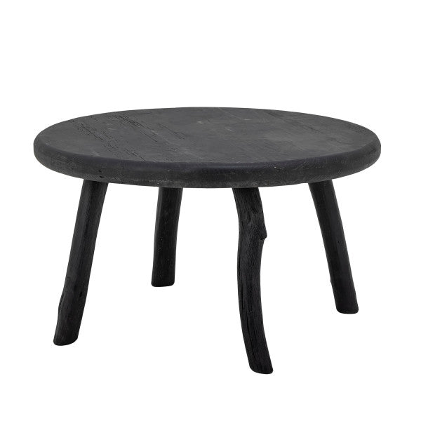 Milos Coffee Table, Black, Reclaimed Wood