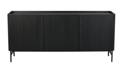 Halifax houten dressoir zwart - 160 x 40 cm