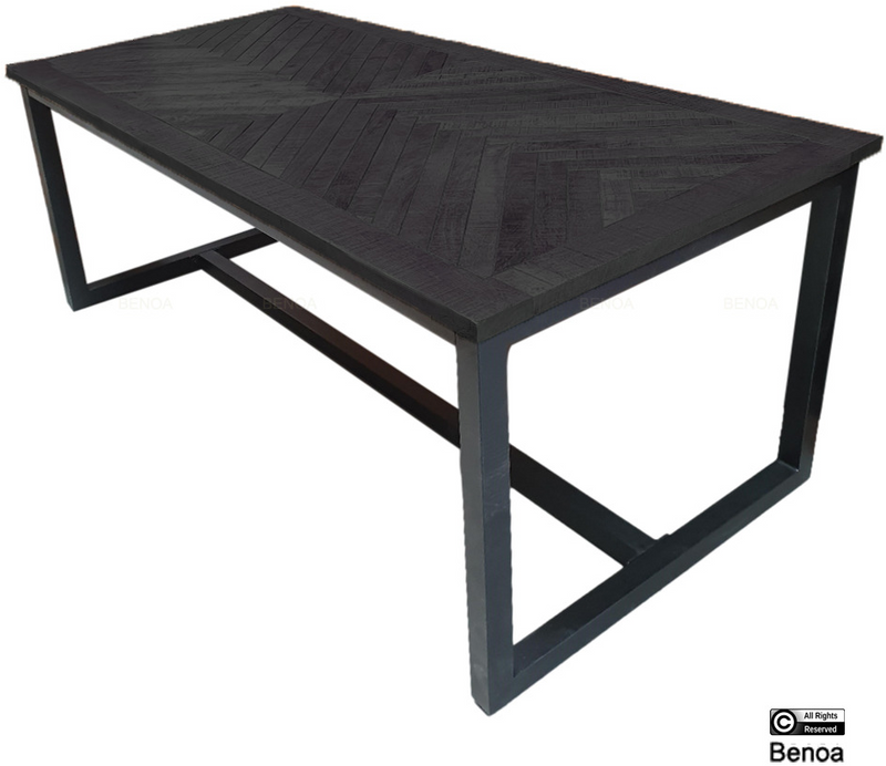 Jax Dining Table Black 160cm