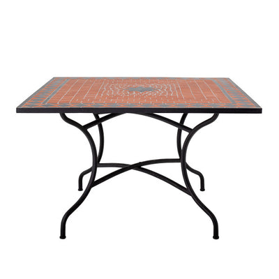 Hellen Dining Table, Red, Stone