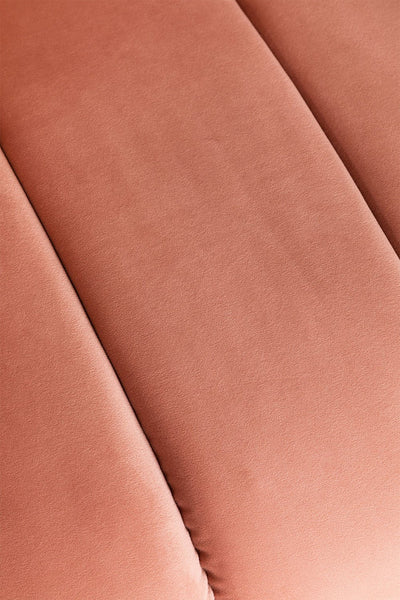 Velvet fauteuil Lizzy roze