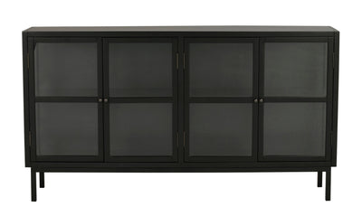 Rowico Marshalle Dressoir - B160 x D36 x H88 cm - zwart