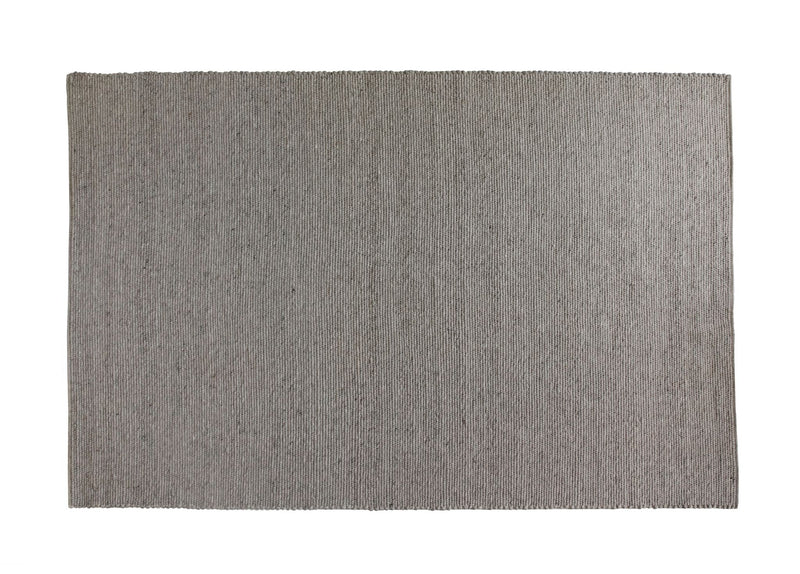 Auckland vloerkleed  300x400 cm natuurwol grijs