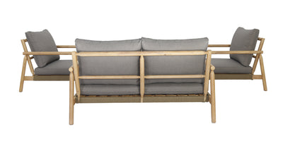 The Outsider Loungeset Dalby Bamboo Look Acaciahout